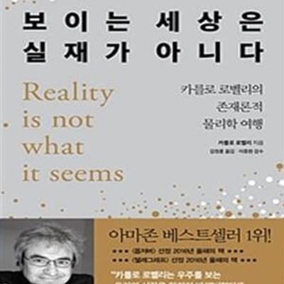 보이는 세상은 실재가 아니다 (카를로 로벨리의 존재론적 물리학 여행)