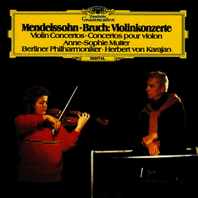 멘델스존, 브루흐: 바이올린 협주곡 (Mendelssohn & Bruch: Violin Concerto) (SHM-CD)(일본반) - Anne-Sophie Mutter