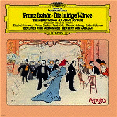 레하르: 오페레타 '메리 위도우' - 하이라이트 (Lehar: The Merry Widow - Highlights) (SHM-CD)(일본반) - Herbert Von Karajan