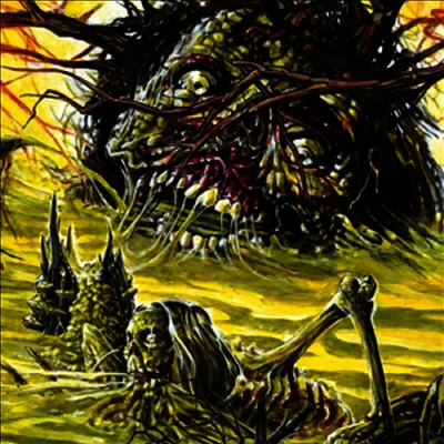 Cryptworm — Spewing Mephitic Putridity 앨범 커버