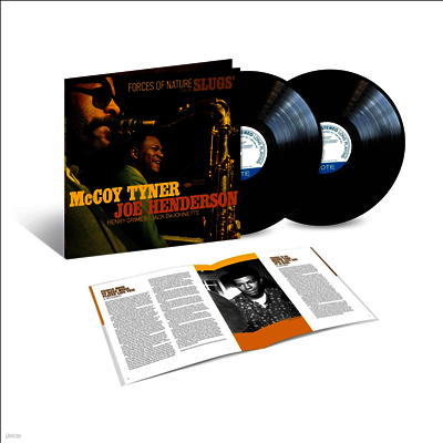 McCoy Tyner & Joe Henderson — Forces Of Nature: Live At Slugs' 앨범 커버
