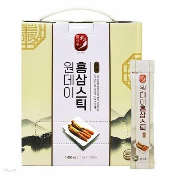 한삼수 원데이 홍삼스틱 10ml x 100포