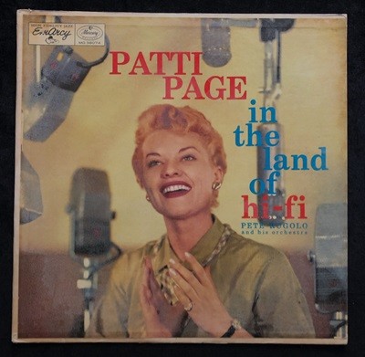 [LP] 수입원반 PATTI PAGE MG-36074 (MONO반)