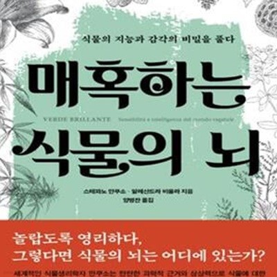 매혹하는 식물의 뇌 (식물의 지능과 감각의 비밀을 풀다)