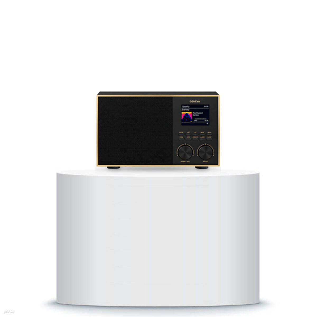 제네바 디콘s 블루투스 스피커 GENEVA DeCon S Black/Brass