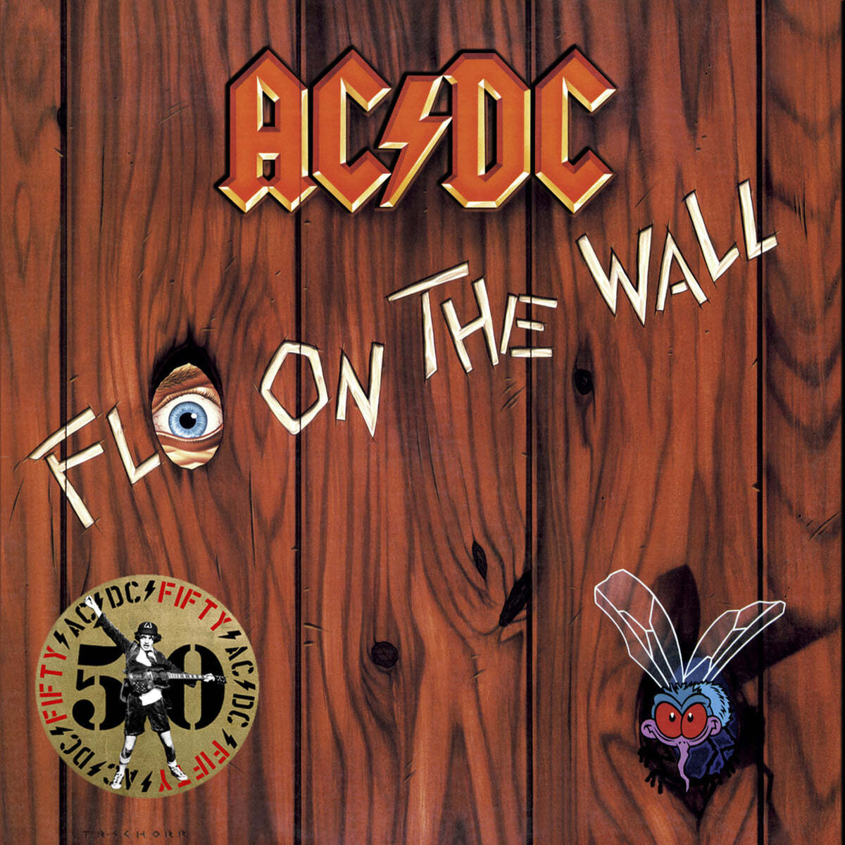 AC/DC (에이씨디씨) - Fly On The Wall [골드 컬러 LP]