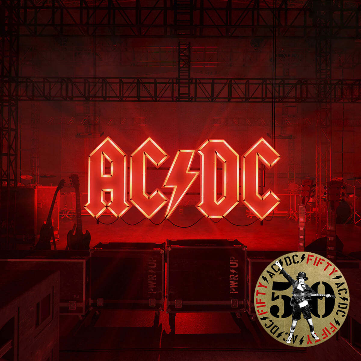 AC/DC (에이씨디씨) - POWER UP [골드 컬러 LP]