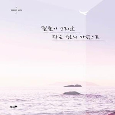 밀물이 그리운 작은 섬의 가슴으로 (김용문 시집)