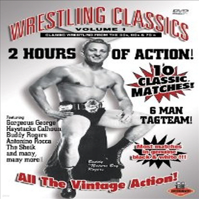 Wrestling Classics Volume 1 (Wrestling Classics 1)(ڵ1)(ѱ۹ڸ)(DVD)