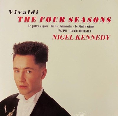 [LP] 나이젤 케네디 - Nigel Kennedy - Vivaldi The Four Seasons LP [EMI계몽사-라이센스반]