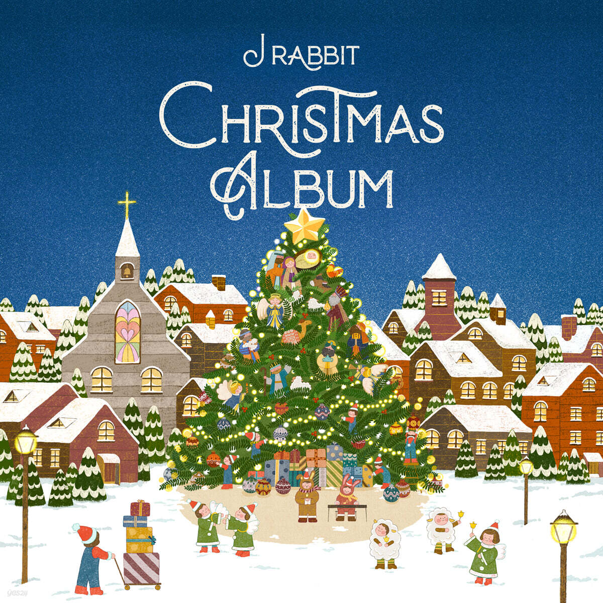 제이레빗 (J RABBIT) - J RABBIT CHRISTMAS ALBUM [투명 컬러 LP]