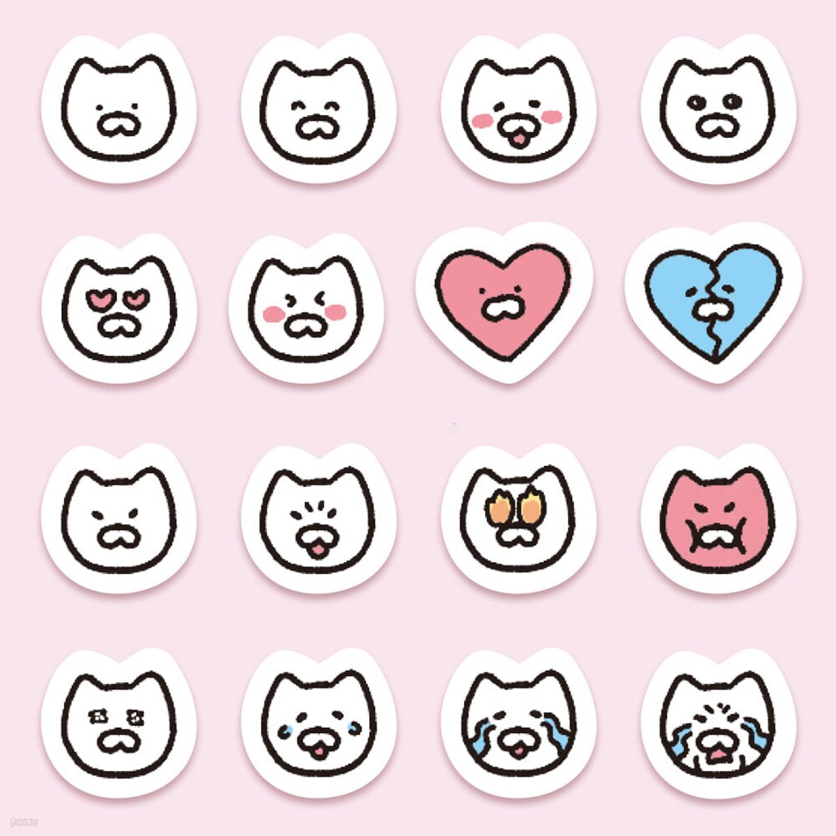 [모트모트] 포켓스티커 - 쁘띠 애옹이