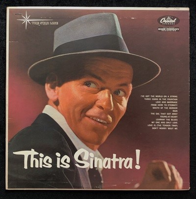 [LP] 수입원반 FRANK SINATRA T-768 (MONO반) 