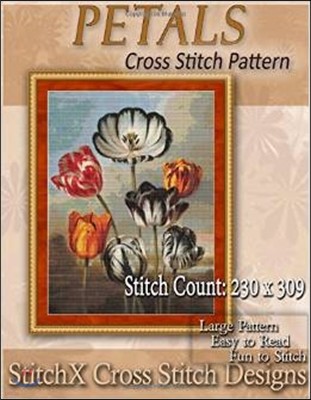 Petals Cross Stitch Pattern