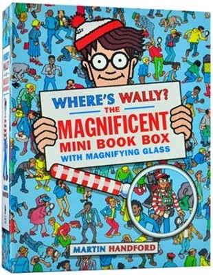 Where's Wally? The Magnificent Mini Book Box - 5 Books & Magnifying Glass