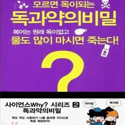 모르면 독이 되는 독과 약의 비밀 (복어는 원래 독이 없고 물도 많이 마시면 죽는다)