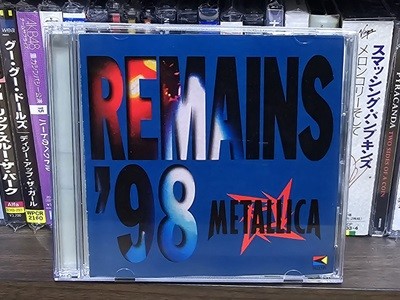 (희귀 / 2CD 라이브 부틀렉) METALLICA 메탈리카 - 내한공연 Remains`98