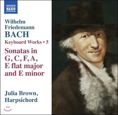 Julia Brown 빌헬름 프리데만 바흐: 건반 작품 5집 (W.F. Bach: Keyboard Works Vol.5)