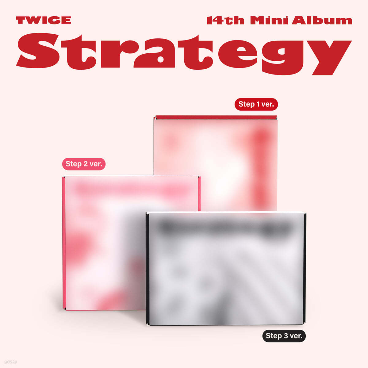 트와이스 (TWICE) - 미니앨범 14집 : STRATEGY [3종 중 1종 랜덤발송]