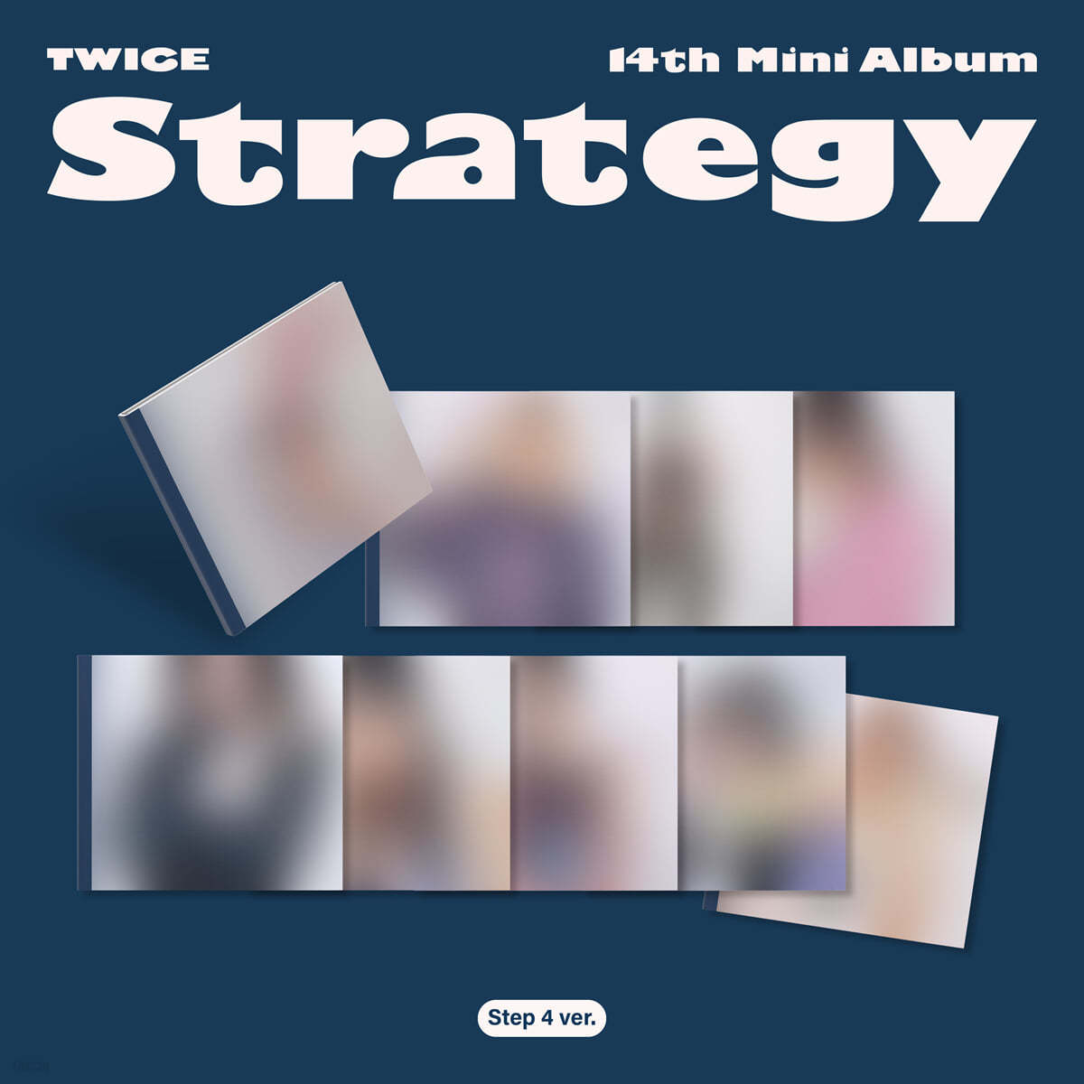 트와이스 (TWICE) - 미니앨범 14집 : STRATEGY [Step 4 ver.][9종 중 1종 랜덤발송]