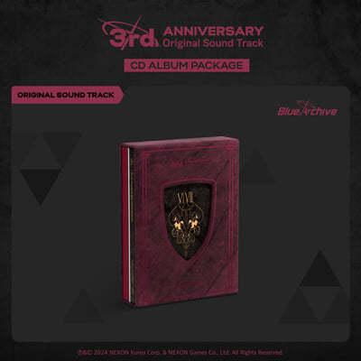  ī̺ 3ֳ  OST CD ٹ Ű (BLUE ARCHIVE 3rd ANNIVERSARY OST - CD ALBUM PACKAGE)