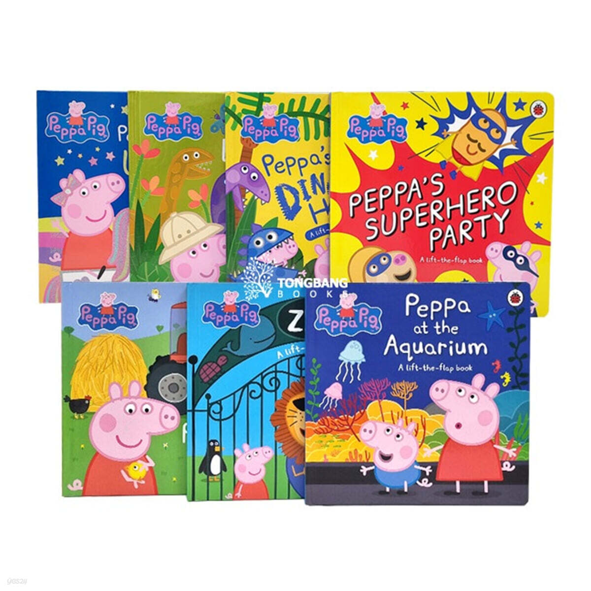 Peppa Pig : Lift the Flap 시리즈 보드북 7종 B세트 - 예스24 Peppa Pig : Lift the Flap 시리즈 보드북 7종 B세트  - 예스24