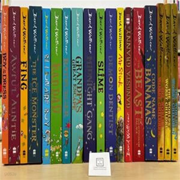 [중고샵] 데이비드 윌리엄스 18종 세트 David Walliams set / HarperCollins / 상태 : 최상 (설명과 사진 참고) - 예스24 [중고샵]... 