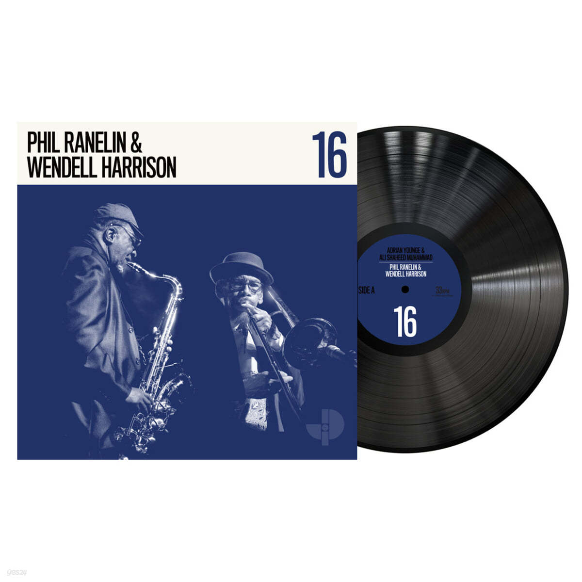 Phil Ranelin, Wendell Harrison, Adrian Younge, Ali Shaheed Muhammad (필 라넬린, 웬들 해리슨, 아드리안 영, 알리 샤히드 무하마드) - Phil Ranelin and Wendell Harrison JID016 (Jazz is Dead #16) [LP]