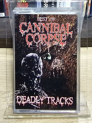 (희귀 초판 / 레어 카세트테이프) Cannibal Corpse - Deadly Tracks (Best Of Cannibal Corpse)