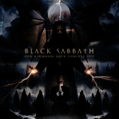 Black Sabbath — Don Kirshners Rock Concert 1975 앨범 커버