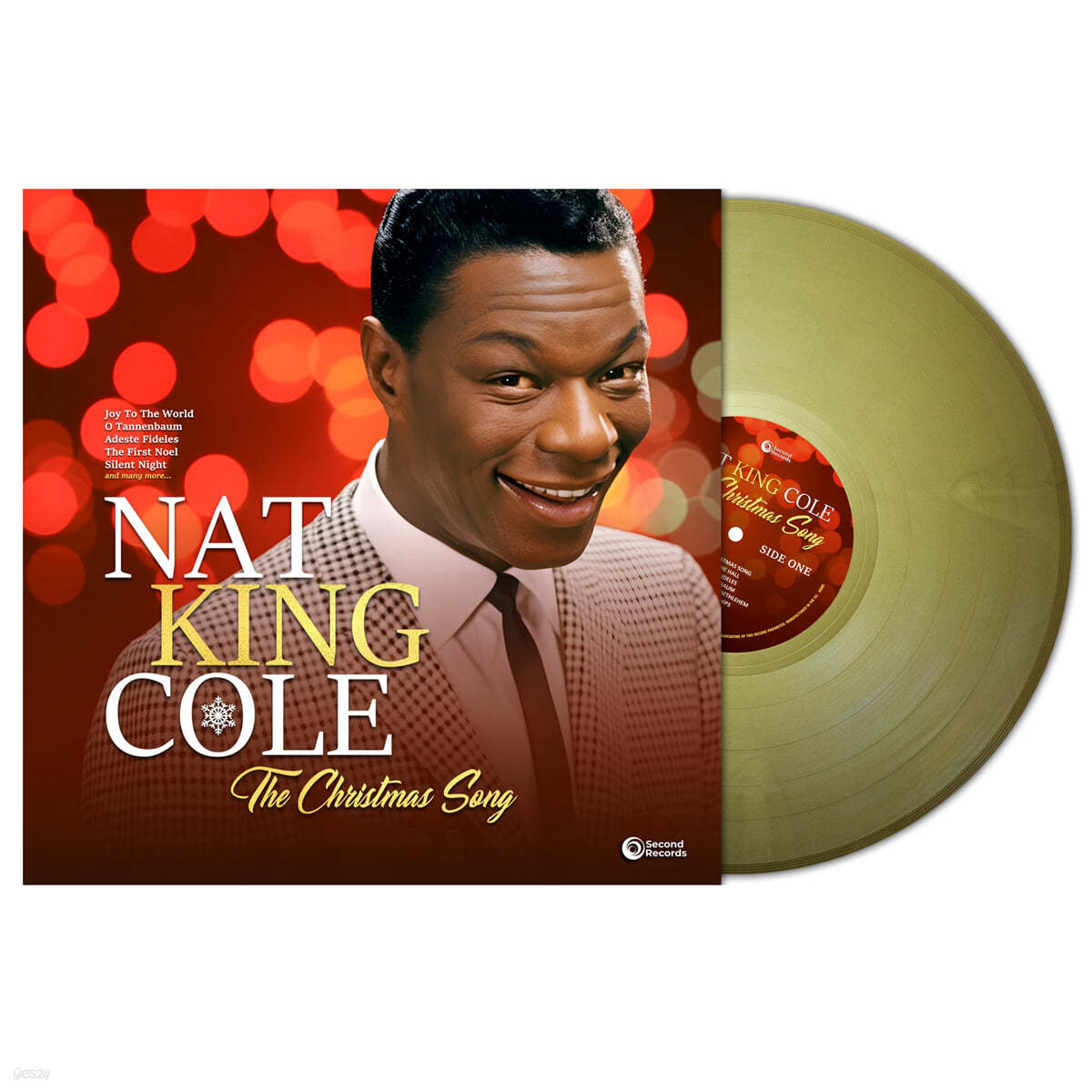 Nat King Cole (냇 킹 콜) - The Christmas Song [골드 컬러 LP]