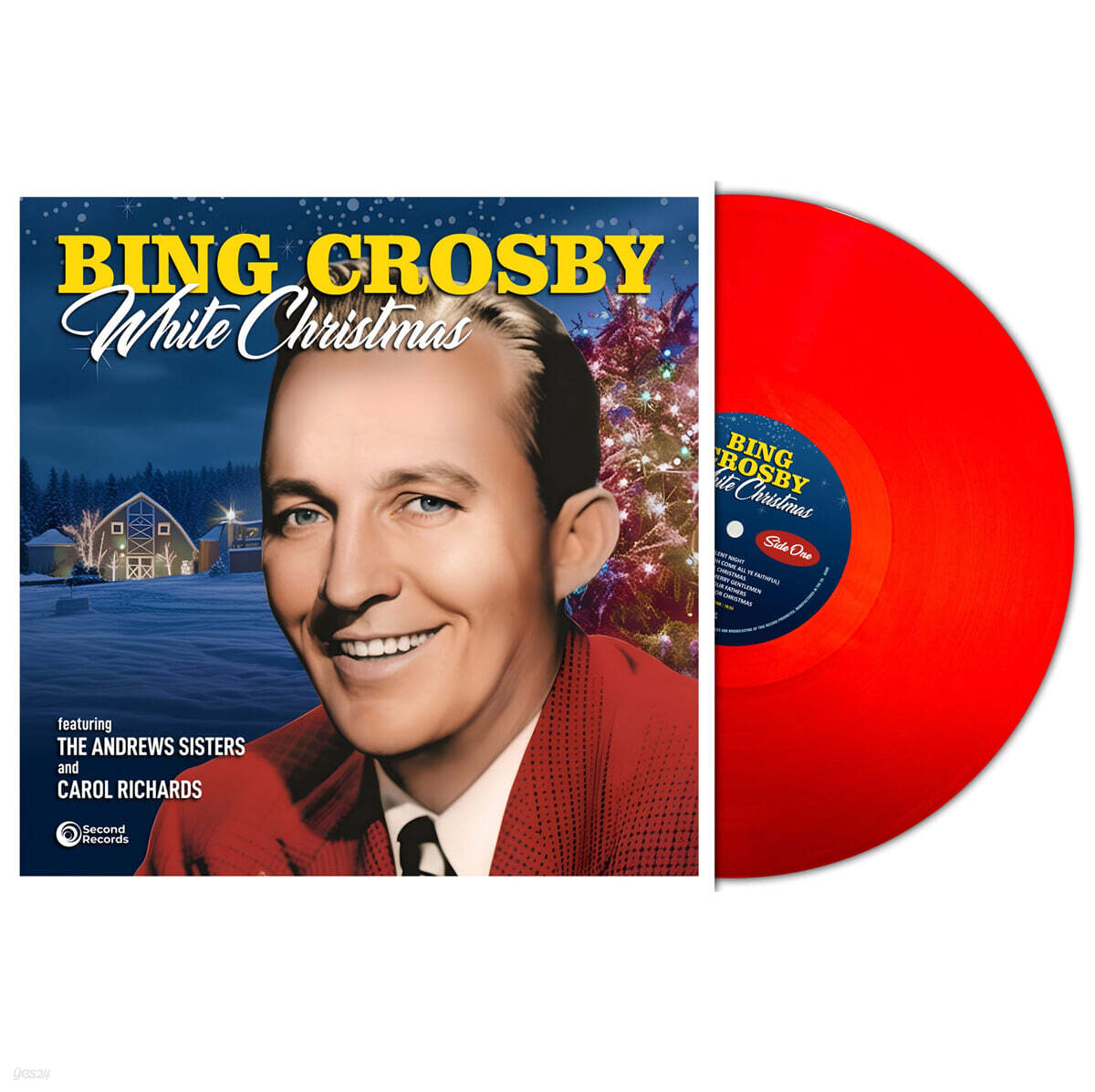 Bing Crosby (빙 크로스비) - White Christmas [레드 컬러 LP]