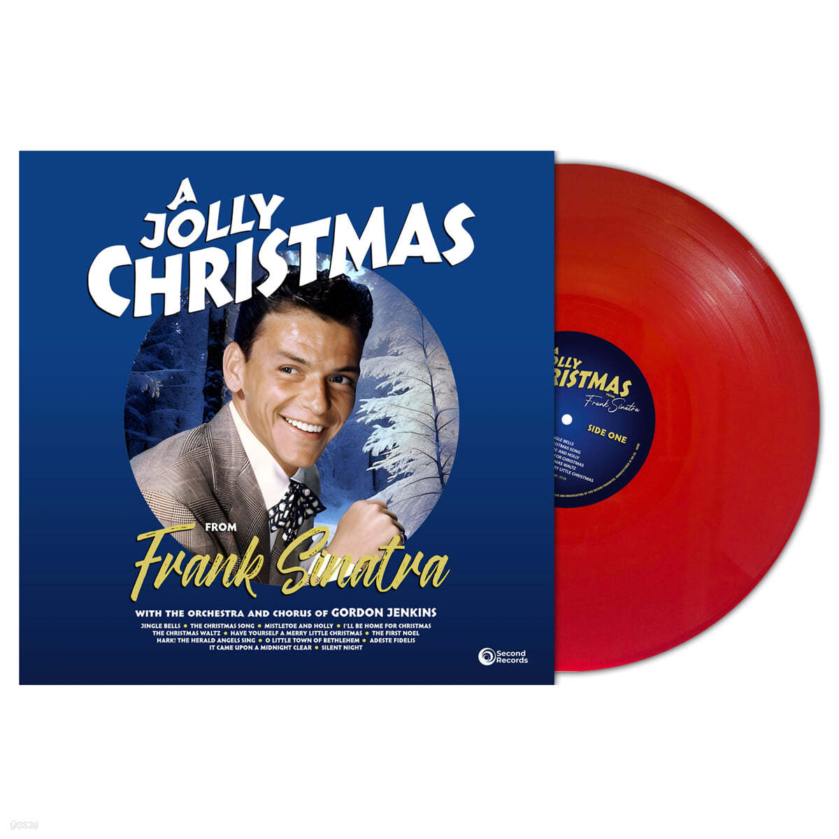 Frank Sinatra (프랭크 시나트라) - A Jolly Christmas from Frank Sinatra [레드 컬러 LP]