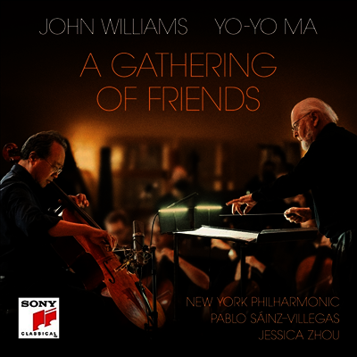 John Williams — 존 윌리엄스: 첼로 협주곡 (A Gathering of Friends - John Williams: Cello Concerto) - John Williams 앨범 커버