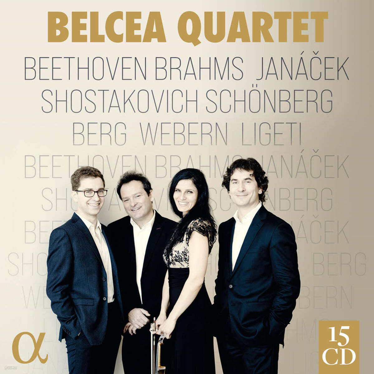 Belcea Quartet 벨체아 사중주단 Alpha 레이블 녹음 전집