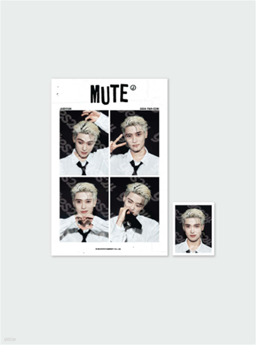 [JAEHYUN FAN-CON &#39;Mute&#39;] 4 CUT PHOTO SET