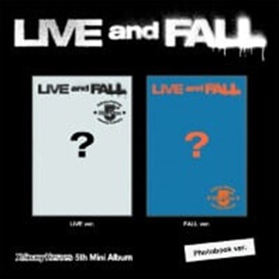 [미개봉] 엑스디너리 히어로즈 (Xdinary Heroes) / Live And Fall (5th Mini Album) (Photobook Ver.) (Live/Fall Ver. 랜덤 발송)