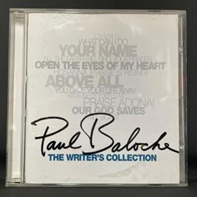 (수입CD) the writer,s collection / paul baloche / integrity music / 상태 : 최상 (설명과 사진 참고)