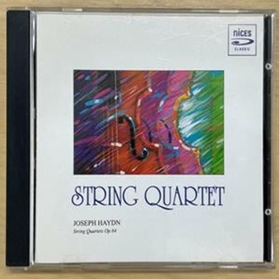 (CD) string quartet op.64 / haydn / nices / 상태 : 최상 (설명과 사진 참고)