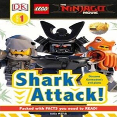 [중고-최상] DK Readers L1: The Lego(r) Ninjago(r) Movie: Shark Attack!