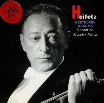 야사 하이페츠 - Jascha Heifetz - Beethoven,Brahms,Munch Concertos [독일발매]