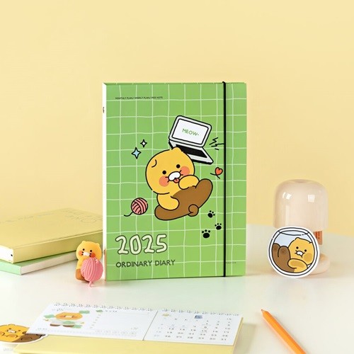 [예스24배송] 춘식이 오디너리 2025 A5 바인더 6공 다이어리