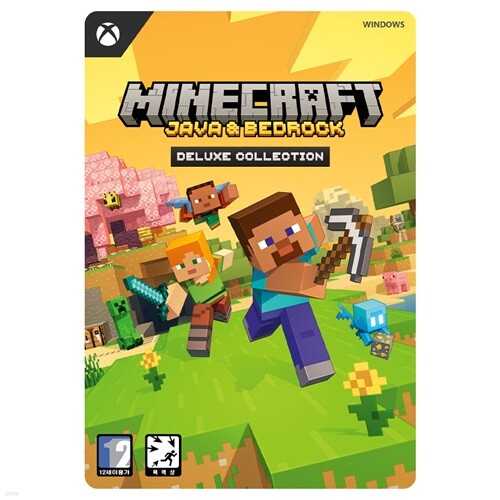 Windows 마인크래프트 자바 & 베드락 디럭스 컬렉션 - Xbox Digital Code