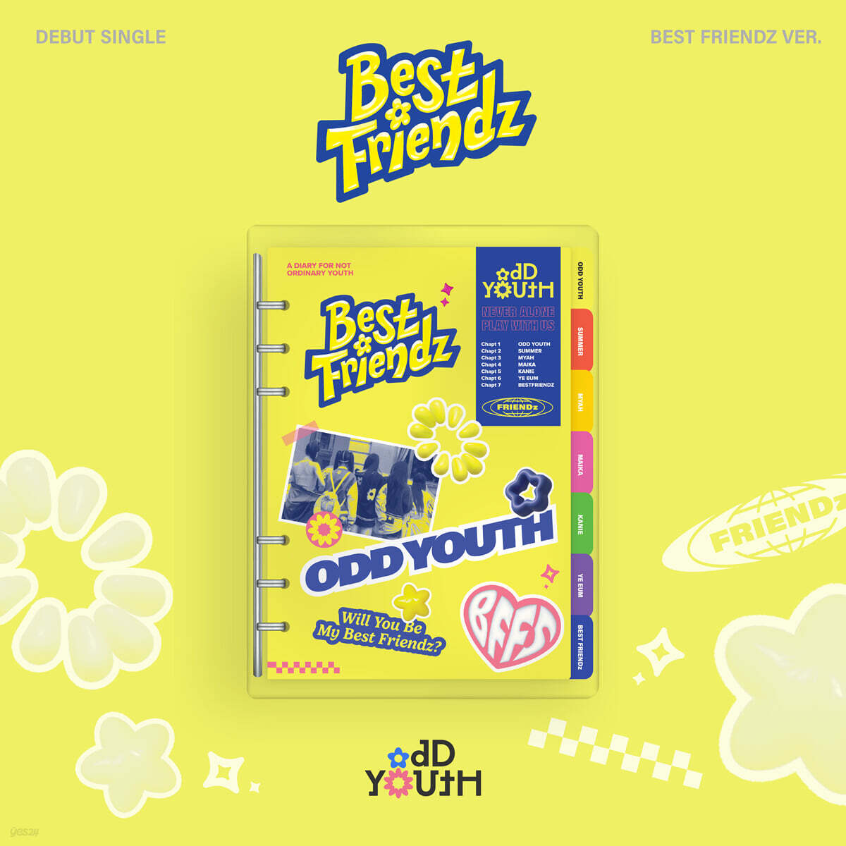 오드유스 (ODD YOUTH) - 싱글앨범 : Best Friendz [Best Friendz Ver.]