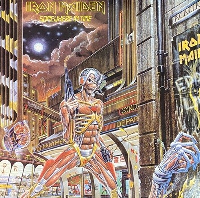 [LP] 아이언 메이든 - Iron Maiden - Somewhere In Time LP [오아시스-라이센스반]