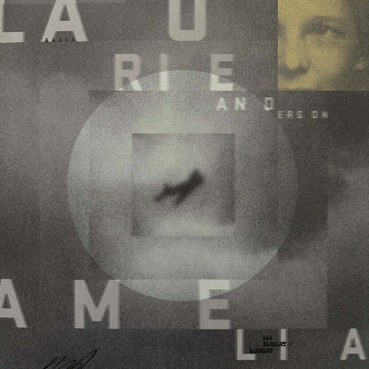 Laurie Anderson (로리 앤더슨) - Amelia [LP]