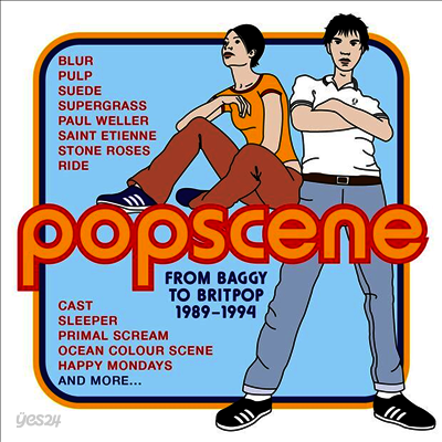 Various Artists - Popscene: From Baggy To Britpop 1989 - 1994 (Digipack)(4CD)