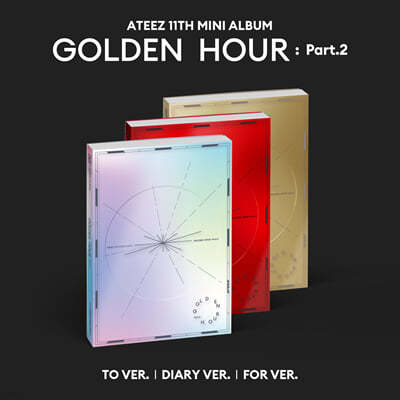 Ƽ (ATEEZ) - GOLDEN HOUR : Part.2 [3 SET]