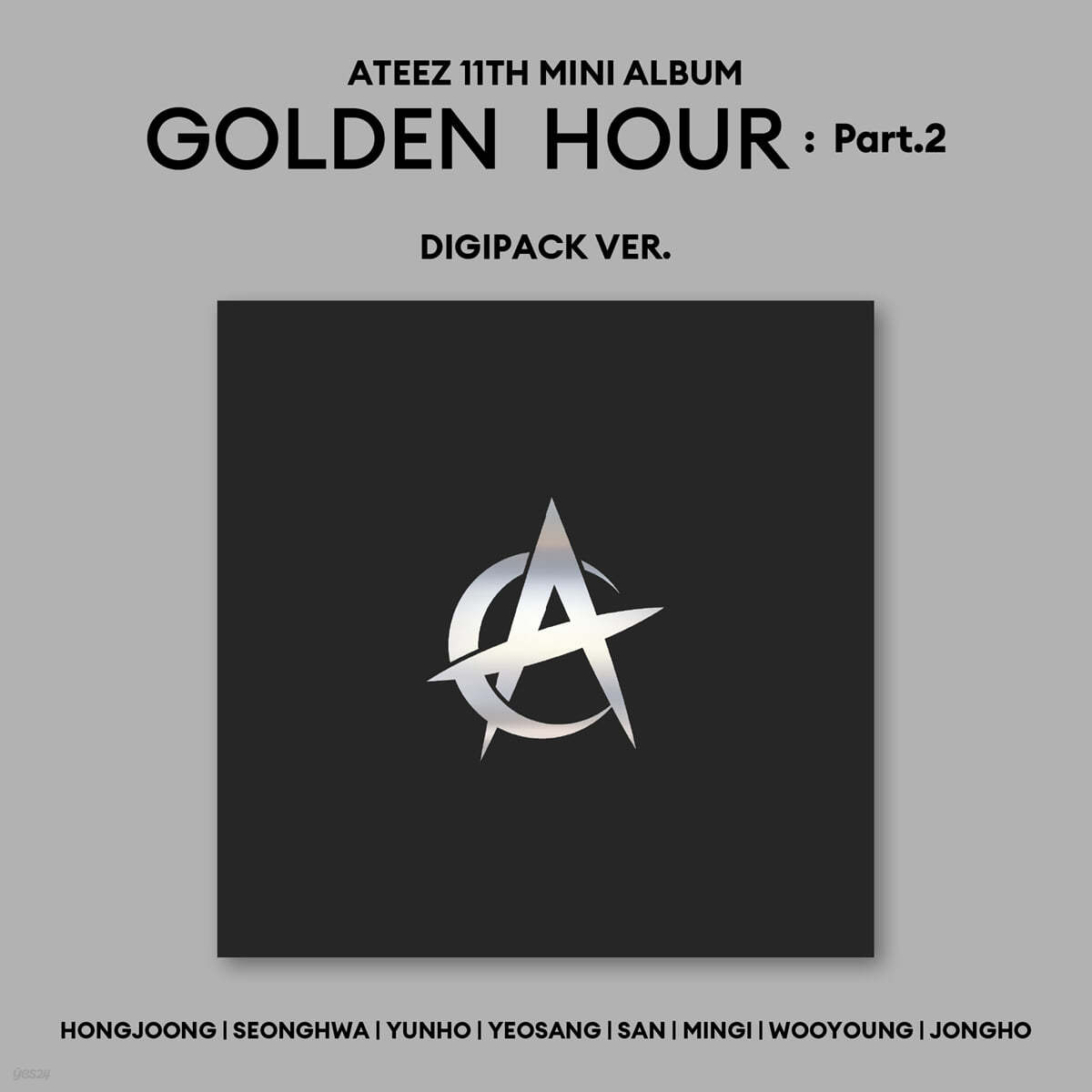 에이티즈 (ATEEZ) - GOLDEN HOUR : Part.2 [DIGIPACK VER.][8종 중 1종 랜덤발송]