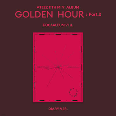 Ƽ (ATEEZ) - GOLDEN HOUR : Part.2 [POCAALBUM VER.][DIARY Ver.]